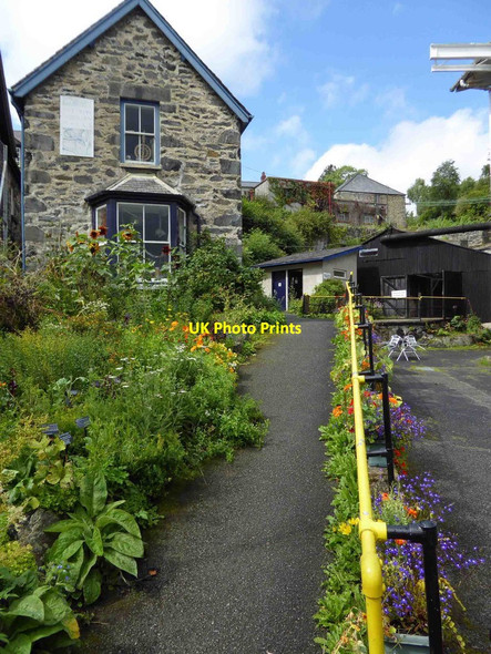 Photo 6"x4" The weavers garden at  Trefriw mill Llanrwst c2015