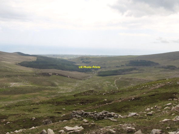 Photo 6"x4" View down valley in the direction of Annalong Wood Annalong c2015