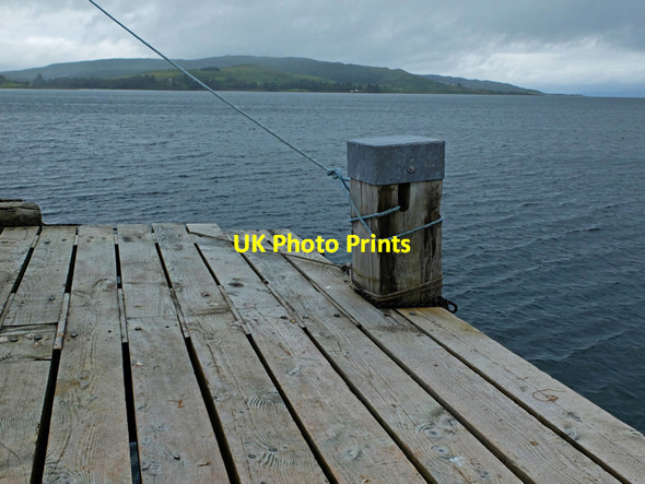 Photo 6"x4" Salen Pier Salen c2015