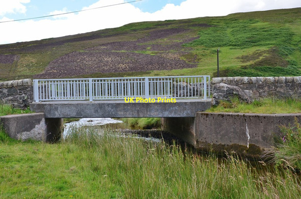 Photo 6"x4" Bridge over the Blackhope Water Whiteside Law\/NT3550 c2015