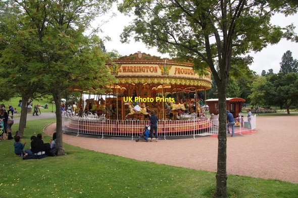 Photo 6"x4" Merry Go Round, Princes Street Gardens, Edinburgh Dean\/NT2474 c2015