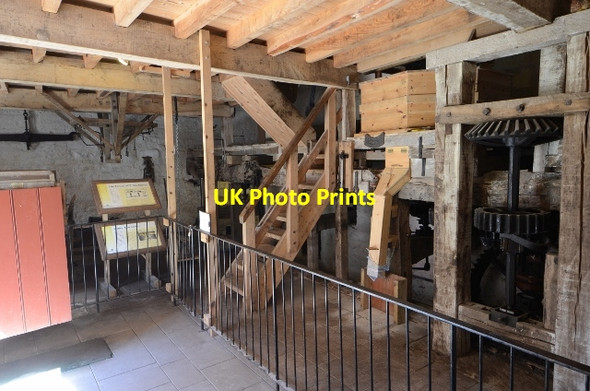 Photo 6"x4" Acorn Bank Mill - Meal floor Newbiggin\/NY6228 c2015