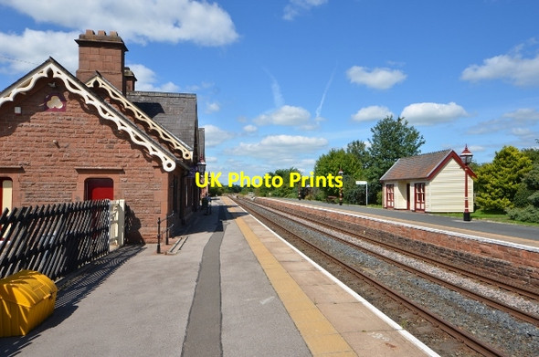 Photo 6"x4" Langwathby Station Langwathby c2015