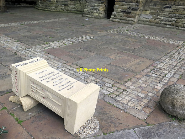 Photo 6"x4" Pons Aelius 'Roman Altar', Castle Keep Newcastle upon Tyne c2015