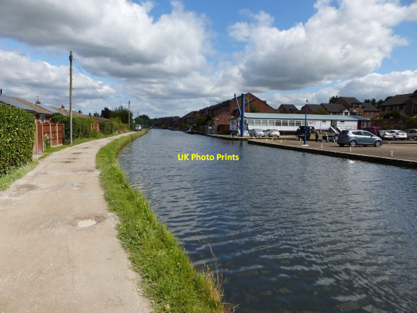 Photo 6"x4" Bridgewater Canal east of Lymm Bridge Lymm c2015