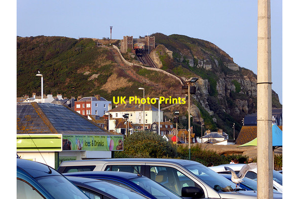 Photo 6"x4" Hastings East Hill Cliff Railway Hastings\/TQ8110 c2015