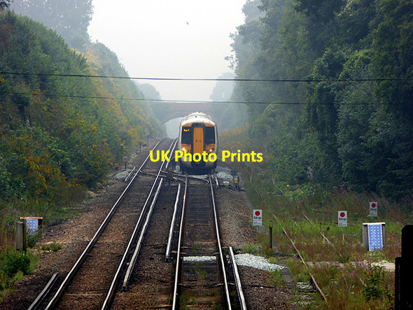 Photo 6"x4" The train now approaching Shepherdswell is ... Golgotha c2015