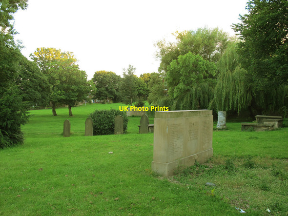 Photo 6"x4" Bramley parish war memorial Pudsey\/SE2233 c2015