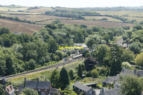 Photo 6"x4" Corfe Castle Station Corfe Castle c2015