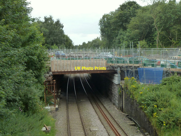 Photo 6"x4" Work on A673 bridge over railway at Heath Charnock Adlington\/SD6013 c2015