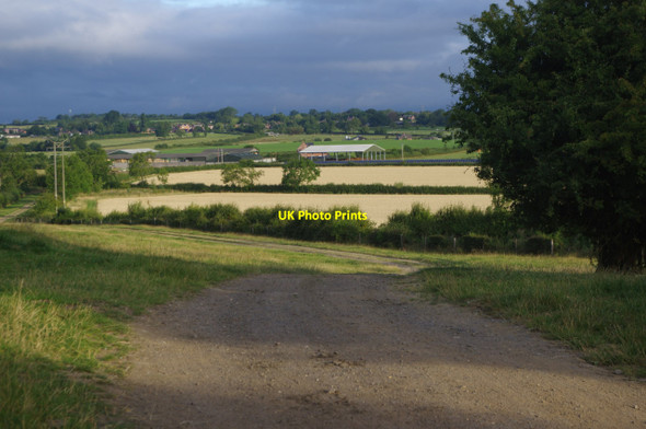 Photo 6"x4" Track to Smeeton Westerby Gumley c2015