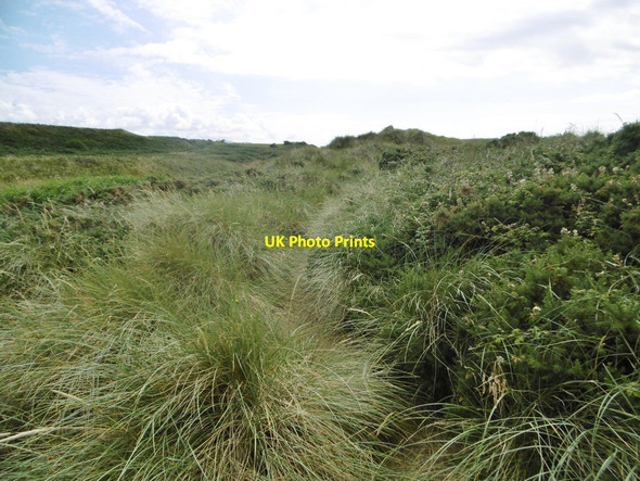 Photo 6"x4" Cronk y Bing, dunes Lhe c2015