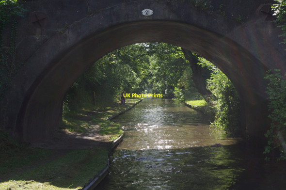 Photo 6"x4" Bridge 21, Stratford Canal Illshaw Heath c2015