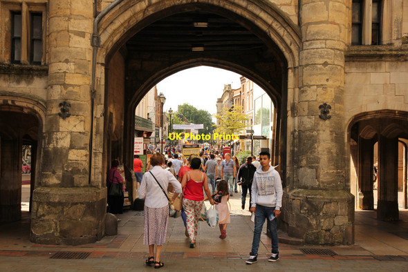 Photo 6"x4" High Street Lincoln c2015