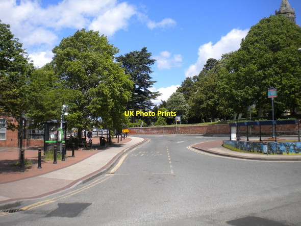 Photo 6"x4" Bus stop in Keyworth Square Keyworth c2015