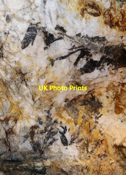 Photo 6"x4" Carrock Fell Mine - Harding vein mineralisation Mosedale\/NY3532 c2015