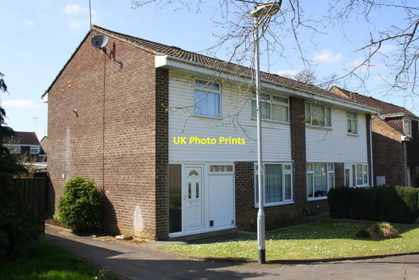 Photo 6"x4" Semi-detached houses on Liden Drive Coate\/SU1882 c2015