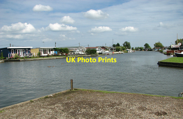 Photo 6"x4" Chalets along the River Thurne at Repps Staithe Repps c2015