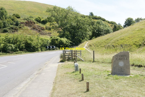 Photo 6"x4" Corfe Castle Corfe Castle c2015