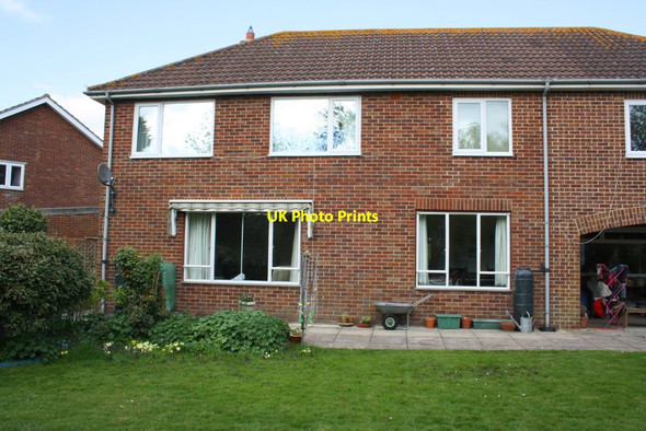 Photo 6"x4" Back of #41 Windsor Road Lawn c2015