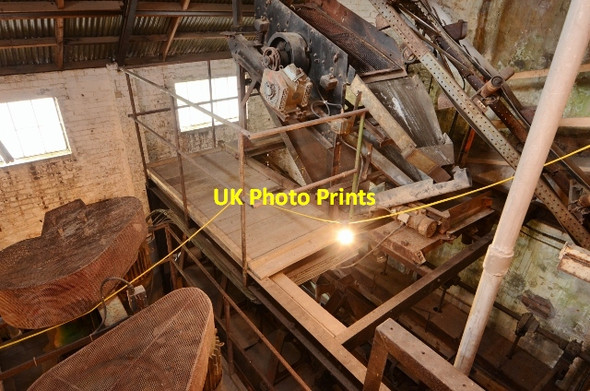 Photo 6"x4" Force Crag Mine  - Processing Mill Stair\/NY2321 c2015