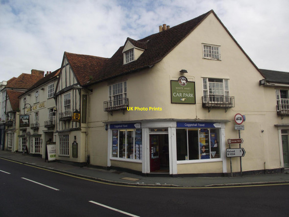 Photo 6"x4" The White Hart Coggeshall c2014