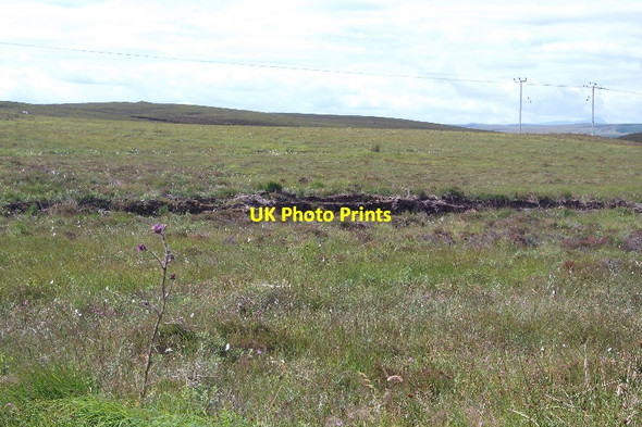 Photo 6"x4" Moorland east of Melvich Melvich c2015