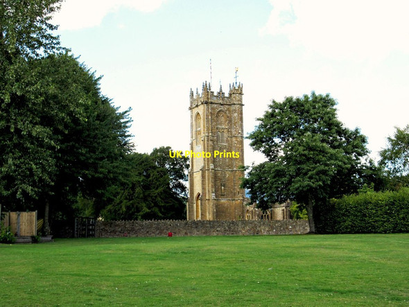 Photo 6"x4" Church tower Hinton St George Dinnington\/ST4012 c2015