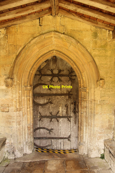 Photo 6"x4" South door Pickworth\/TF0433 c2015