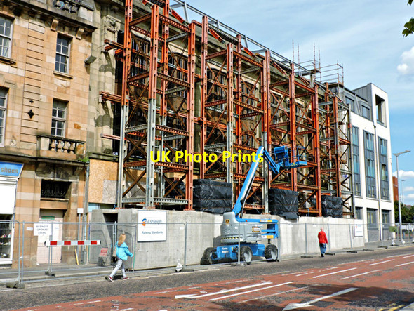 Photo 6"x4" Former Arnotts store on Gauze Street Paisley c2015