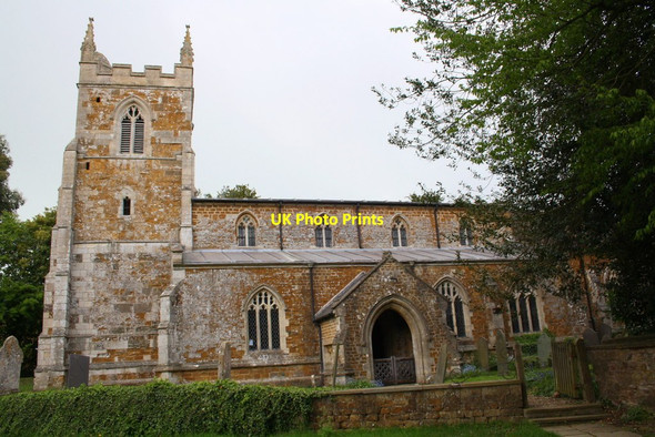 Photo 6"x4" St Thomas a Becket Church Skeffington c2015