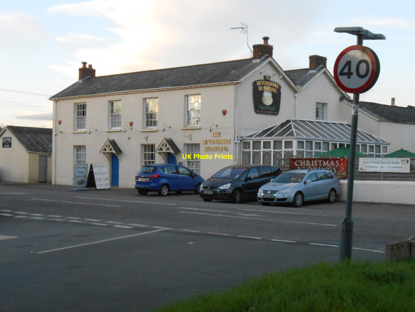Photo 6"x4" Devonshire Dumpling pub & bed-and-breakfast, nr Down St Mary Morchard Road c2014