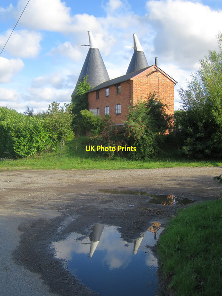 Photo 6"x4" Well Dishes Oast, Redwall Lane, Linton Chainhurst c2015
