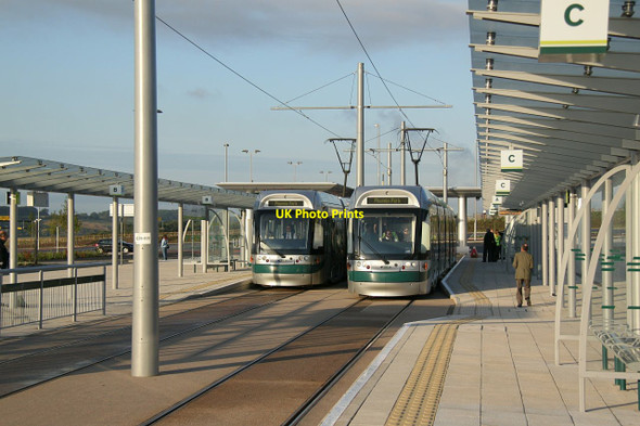Photo 6"x4" Clifton Park and Ride terminus Clifton\/SK5434 c2015
