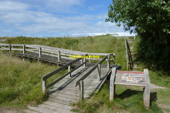 Photo 6"x4" Viewing platform in Queens Jubilee Nature Trail Southport c2015