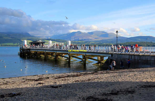 Photo 6"x4" Beaumaris Pier Beaumaris c2015
