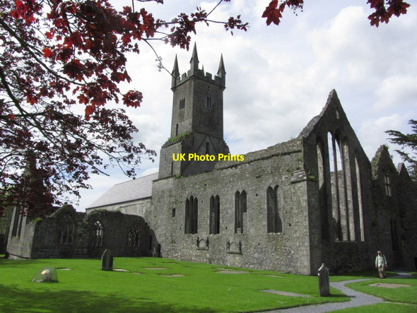 Photo 6"x4" Ennis - Friary ruins Ennis c2015