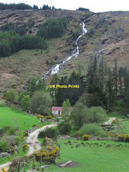 Photo 6"x4" Waterfalls on Carrawaystick Brook, Glenmalure Greenan\/T1487 c2015