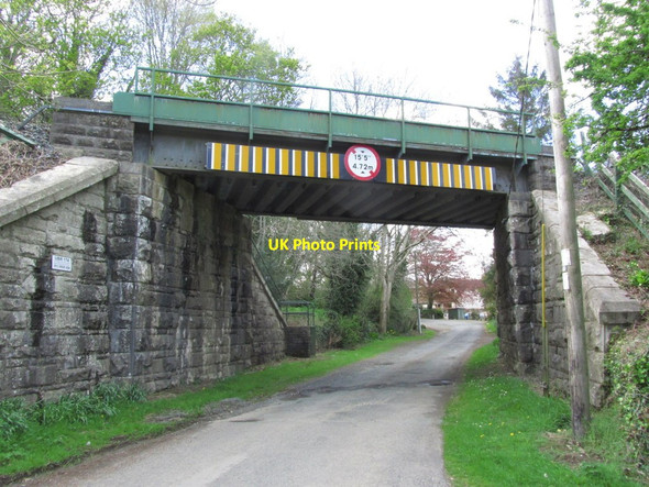 Photo 6"x4" Low bridge at Bahana near Rathdrum Glenealy c2015