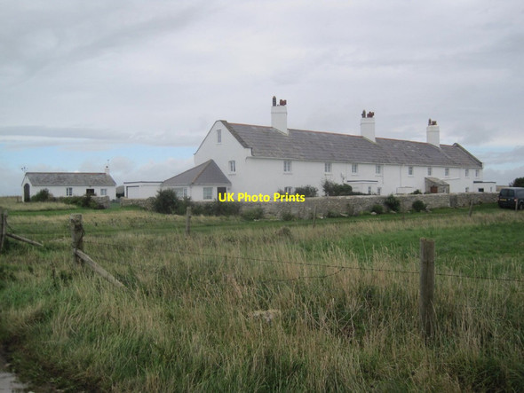 Photo 6"x4" Coastguard Cottages, St Aldhelm's Head Worth Matravers c2015