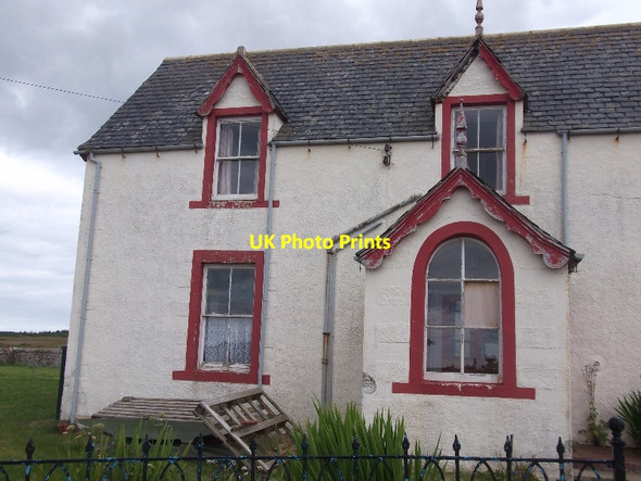 Photo 6"x4" Empty house, Canisbay Canisbay c2015