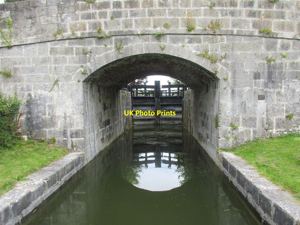Photo 6"x4" The lower lock, Lock 33 Belmont\/N0722 c2015