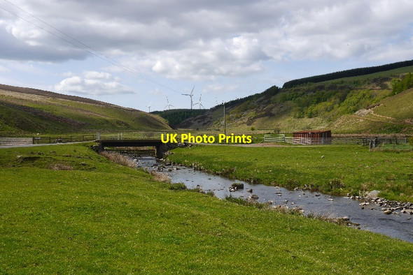 Photo 6"x4" Bridge over Bothwell Water Cranshaws c2015