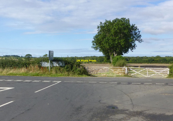 Photo 6"x4" Road junction Eshott c2015