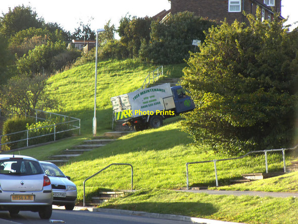 Photo 6"x4" Urban hill-climb attempt Gamble Hill c2015