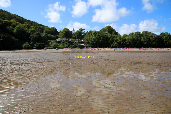 Photo 6"x4" The beach at Llanbedrog Llanbedrog c2015 P1