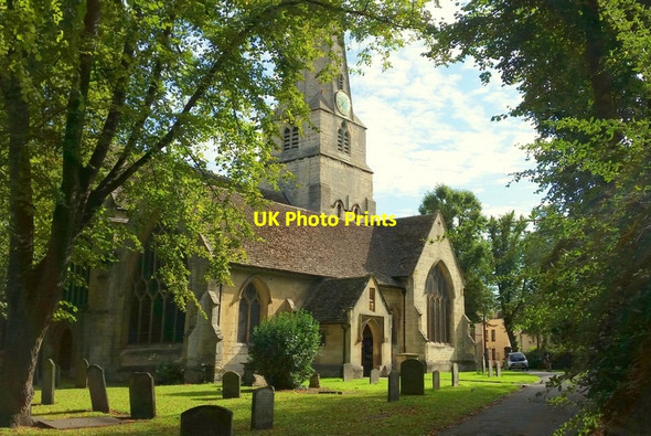 Photo 6"x4" Cheltenham Minster Church of St. Mary's Cheltenham c2015