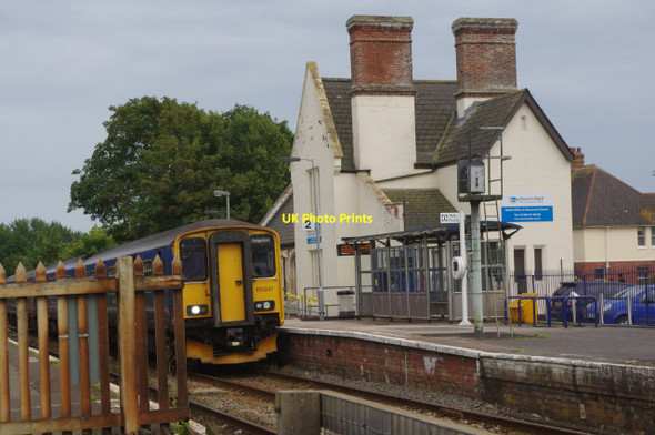 Photo 6"x4" Topsham Station Topsham c2015
