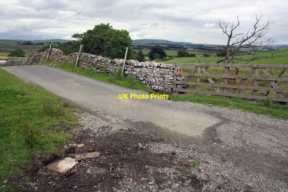 Photo 6"x4" Damaged culvert top beside road south of Eskew Beck House Greenholme\/NY5905 c2015