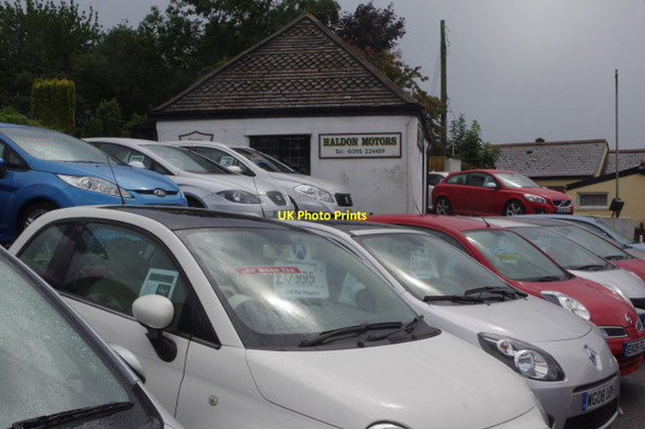 Photo 6"x4" Haldon Motors Exmouth c2015